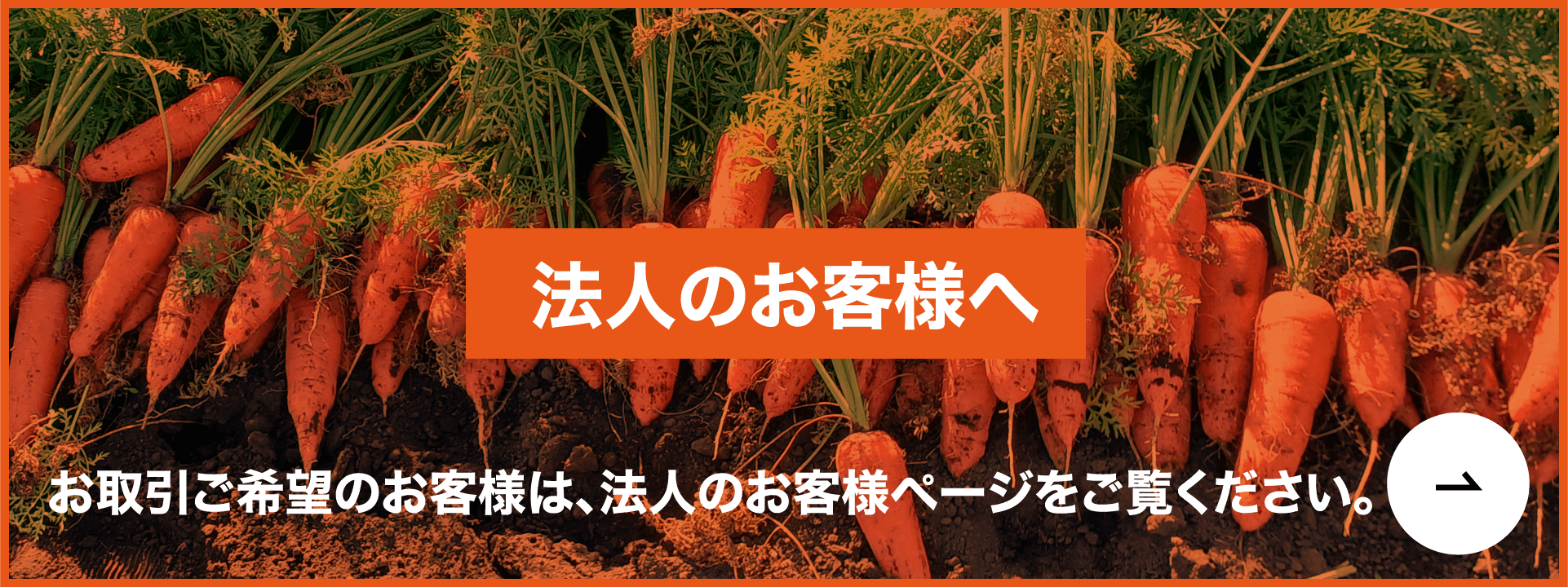 法人のお客様へ お取引ご希望のお客様は、法人のお客様ページをご覧ください。